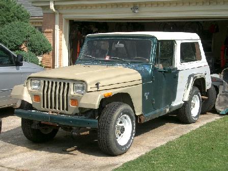 Jeepster with YJ clip I am building a Jeepster Commando from the ground up